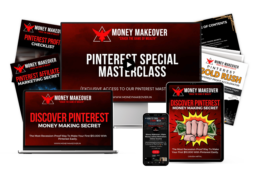 THE PINTEREST MONEY MAKING SECRET E-BOOK | Money Makeover | Girvesh Mittal